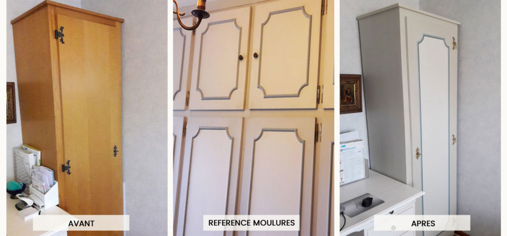 Personnalisation moulure armoire 6 RESTAURATION GENEVE